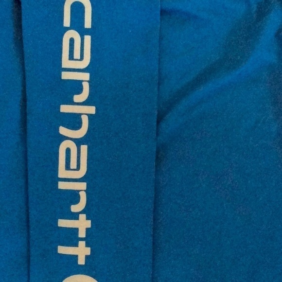 𝅺CARHARTT Mens Pullover, Size L Tall, Cobalt Blue. - Picture 6 of 6